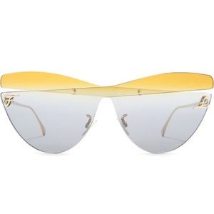 🔥🔥NWT FENDI 145mm cat eye shield sunglasses